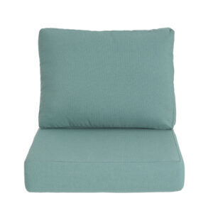 Noah Outdoor Club Chair Cushion Set Seat Cushion And Back Cushion Teal
