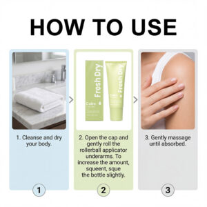 Fruit Acid Antiperspirant Lotion