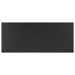 Thickened Diamond 4 Ft. X 10 Ft. Black PVC Garage Flooring Rolls 40 Sq. Ft.