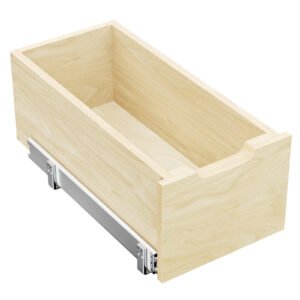 Hard Close Pull Out Cabinet Organizer 8 High Drawer 10 W X 21 D Wood Slide Out Shelves Cabinet Storage Organizer With Full Extension Rail Slides Pull Out Drawer For Kitchens Cabinet Pantry