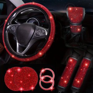 All-Season Rhinestone Car Steering Wheel Cover