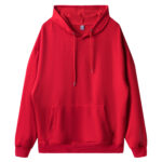 Men's And Women's Solid Color Hoodie Hooded Thin Design