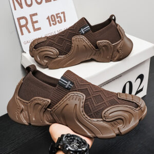 Versatile Comfortable Chunky-soled Shoes Mens