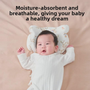 Baby Pillow Shaped Pillow,Baby Pillow 0-6 Months,Newborn Pillow Silicone Comfort Pillow