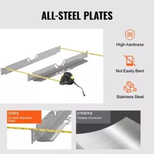 2X Wheel Alignment Tool Toe Plates Accurate Measurements With 2 Tape Measures UK