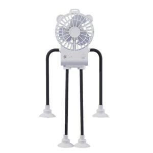 Suction-Cup Mini USB Handheld Octopus Fan
