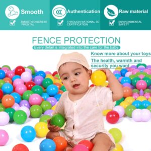 Ocean Balls Ball Pit Kids Baby Play Tent Plastic Soft Toy Colourful Playpen F Un 400PCS