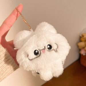 Cute Plush Backpack Doll Keychain