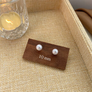 Ins Style Pearl Earrings For Women, Luxury Minimalist Versatile Dangle Earrings, Vintage Elegant High-End Ear Jewelry