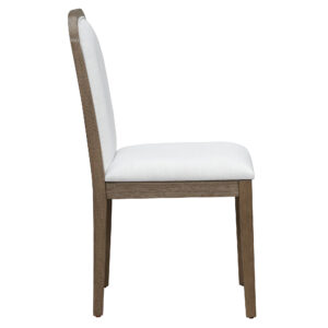 TREXM Vintage Style Dining Chair Set With 4 Upholstered Chairs For Dining Room And Living Room Espresso