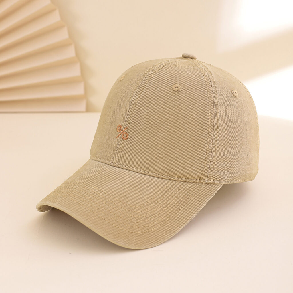 Spring And Summer Percentage Men's And Women's Versatile Solid-color Baseball Caps For Outdoor Casual Sun Protection, With Earflaps That Can Be Tied Up.