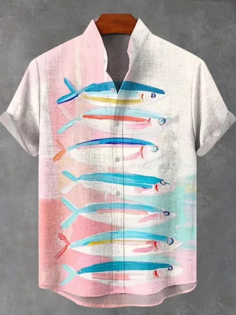 Summer Short-sleeve Fashionable Shirt For Men