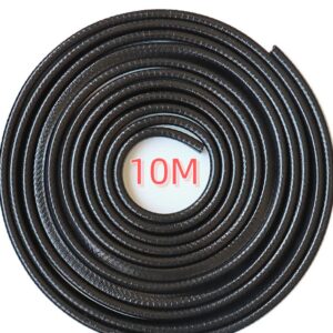 10M Car Door Boot Edge Protector Strip Trim U Shape Guard Seal Rubber BLACK UK