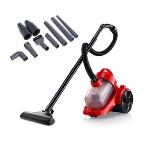NEW 9PCS Red Black Multi-function Vacuum Cleaner Dust Remover With Motor UK