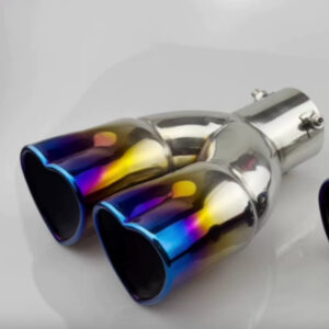 Thickened Stainless Steel Heart-Shaped Exhaust Muffler