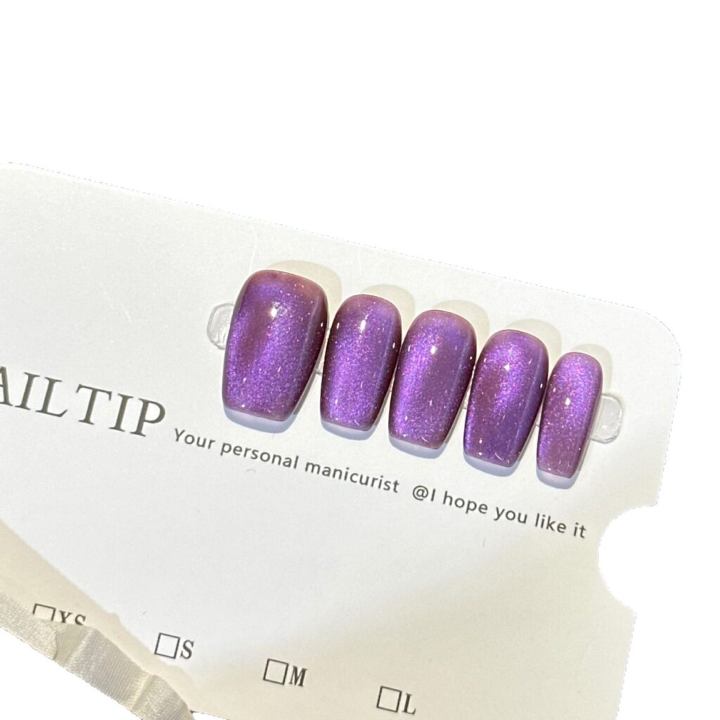 Womens Solid-color Handmade Wearable Nails
