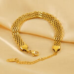 Stainless Steel Braided Bracelet For Men And Women