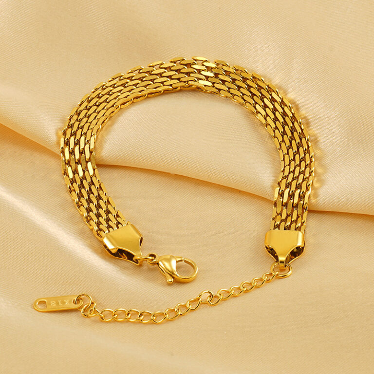 Stainless Steel Braided Bracelet For Men And Women