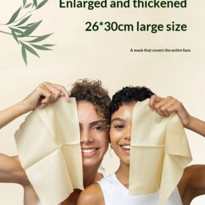 Boxed Bamboo-fiber Disposable Face Towels