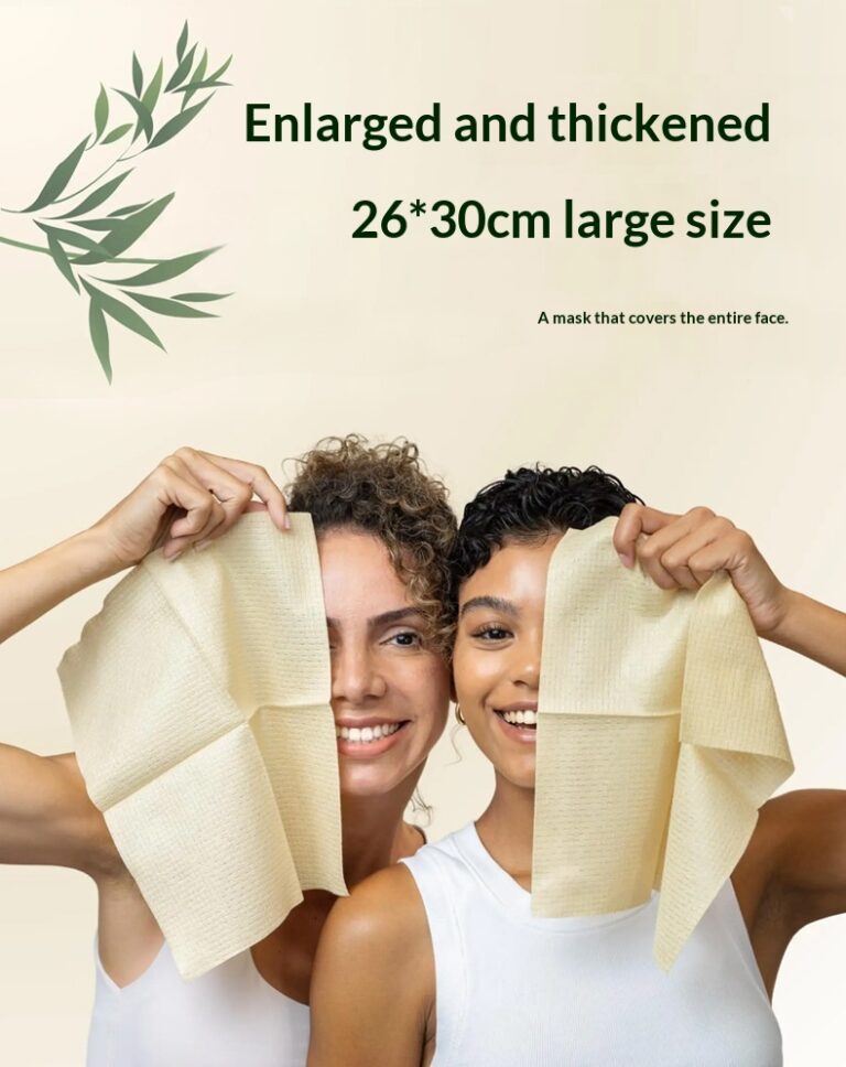 Boxed Bamboo-fiber Disposable Face Towels