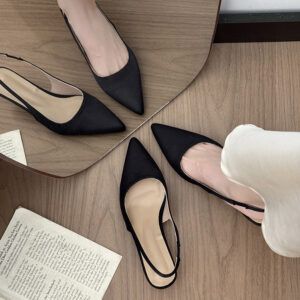 French-style Vintage Pointed-toe Sandals For Women