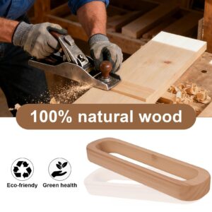 Household Wooden Bathroom Towel Rack Wall-mounted