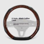 Crystal Rosewood Car Steering Wheel Cover