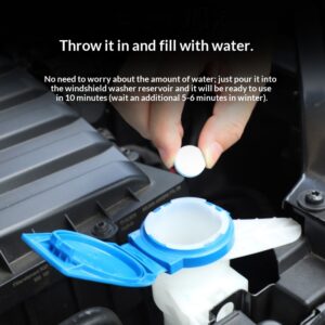 Car Cleaning Effervescent Tablets Car Windshield Washer Fluid Concentrate