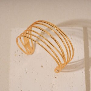 Adjustable Geometric Wide-Style Personalized Trendy Bracelet