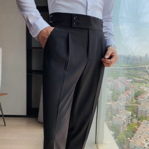 Naples Men's Trousers Korean-style Slim Fit