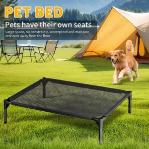 XL-type Mesh Pet Bed With Ventilation And Heat Dissipation, Stable And Durable Structure, Suitable For Small And Medium-sized Cats And Dogs, Convenient For Both Home And Outdoor Use