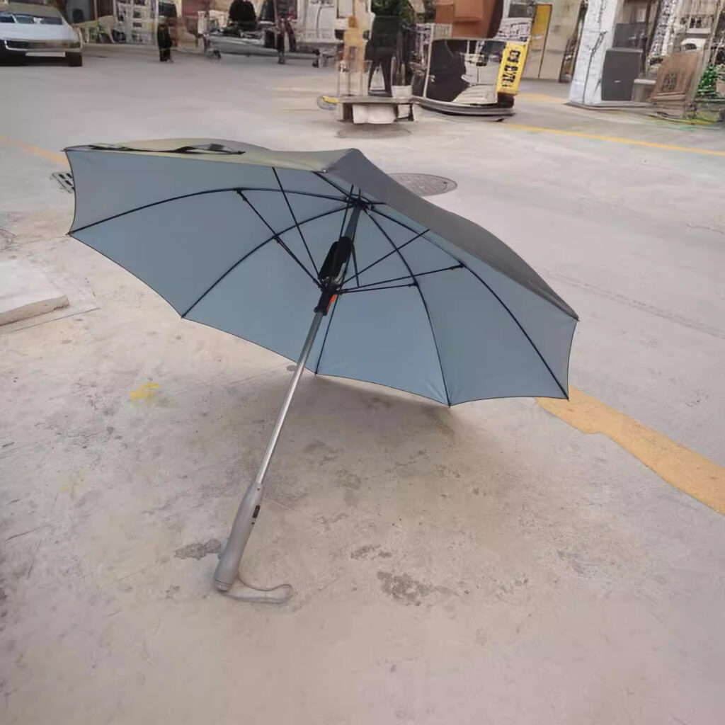 Straight-rod Spray Fan Rechargeable Umbrella Style
