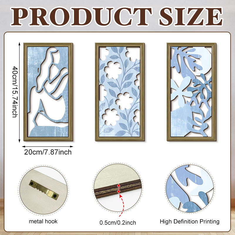Household Wooden Craft Wall Decoration - Image 18