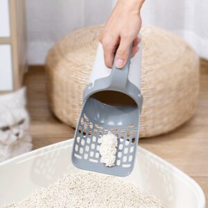 Cat Litter Scoop Detachable Deep Shovel Holder With Poop Sifting WIth 5 Rolls F