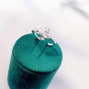 1pc 999 Sterling Silver Scepter Snake Open Ring, Edgy & Unique Style, Perfect For Daily, Dating & Gifting, Ideal Valentine's Gift
