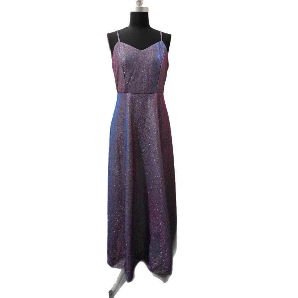 Starry Evening Dress For Banquets Annual Meetings And GatheringsSlimming Design