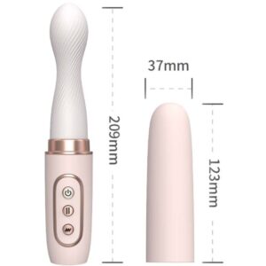 PRETTY LOVE - REGINA RECHARGEABLE VIBRATOR-SUCTION GEL PURPLE
