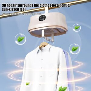 Portable Clothes Dryer Electric Mini Drying Machine With Timer And Dry Bag, Compact Laundry Dryer For Socks Underwear Baby Clothes Travel Hotel
