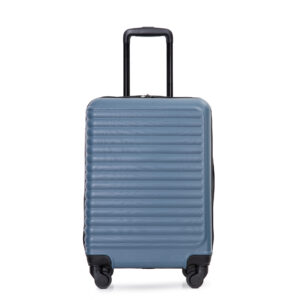Carry On Luggage,Suitcases With Wheels,ABS Lightweight Carry On Suitcase,Hard Shell Luggage,20-Inch Blue