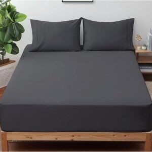 Solid-color Four-season Universal Fully Wrapped Bed Skirt