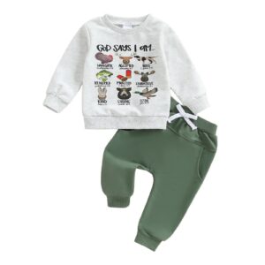 Boys New Casual Set With A Cartoon Car Print