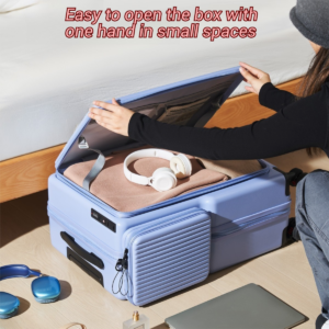 New 20 Inch,24 Inch Luggage Compartment, Large Deep Cabin Luggage Compartment, Side Opening Luggage Compartment, Luggage Rack With Pull Rod, Universal Silent Wheels, Password Box Travel Luggage
