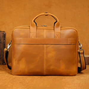 Men's Business Briefcase Shoulder Crossbody Bag