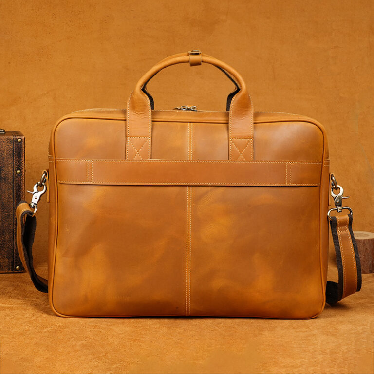 Men’s Business Briefcase Shoulder Crossbody Bag