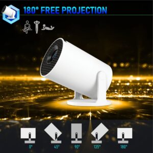Amazon Bestseller HY300PRO Home Projector With Ultra-high-definition Wall Projection