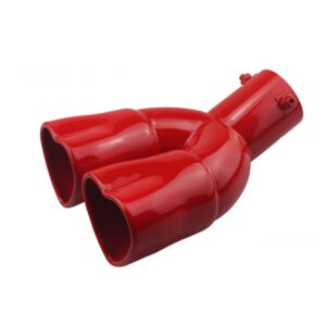 Thickened Stainless Steel Heart-Shaped Exhaust Muffler