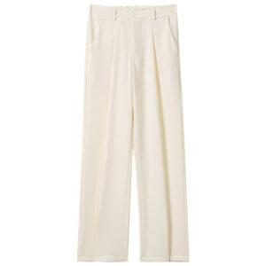 Black Versatile Straight-leg Casual Mens Trousers