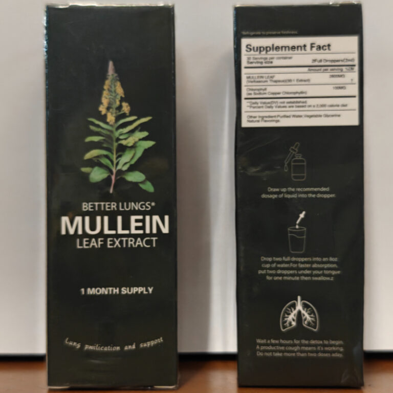 Better Lungs Mullein Leaf Extract