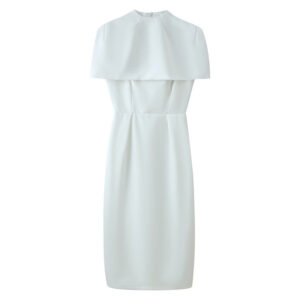 Womens Casual Strap Dress And Shawl Set