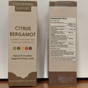 Citrus Bergamot Cholesterol Support Liquid Drops